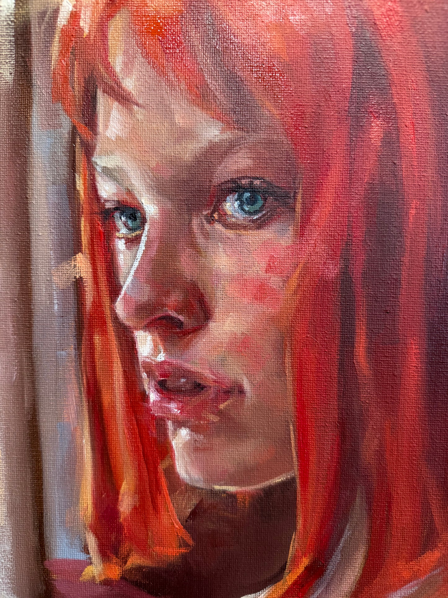 Study #3, "Leeloo", Oil on Canvas
