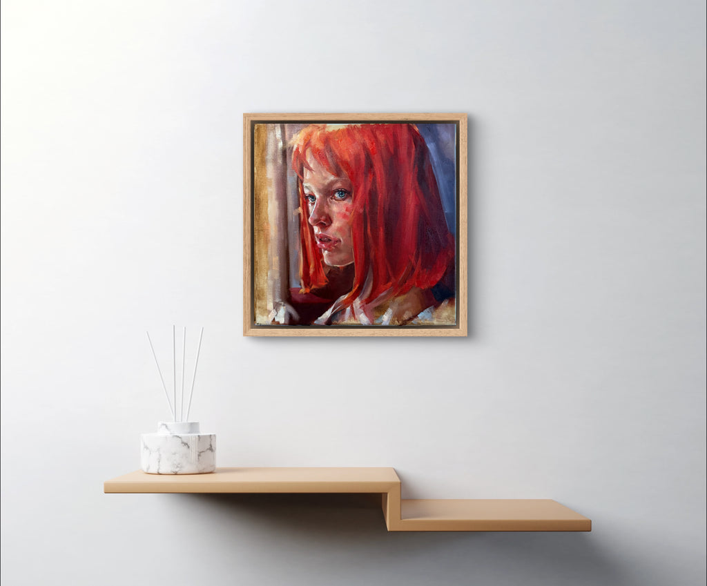 Study #3, "Leeloo", Oil on Canvas