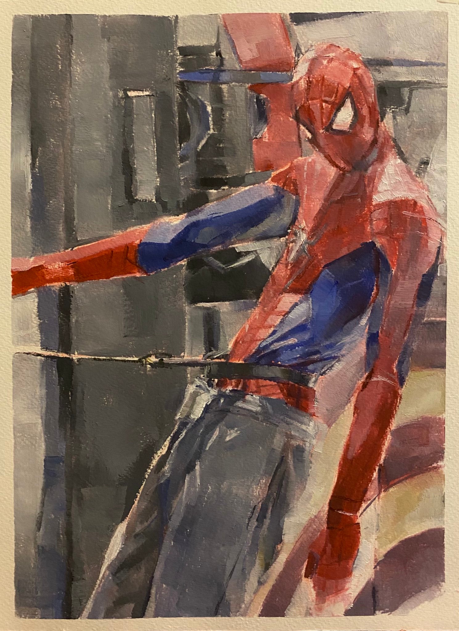 Spiderman in Sweatpants