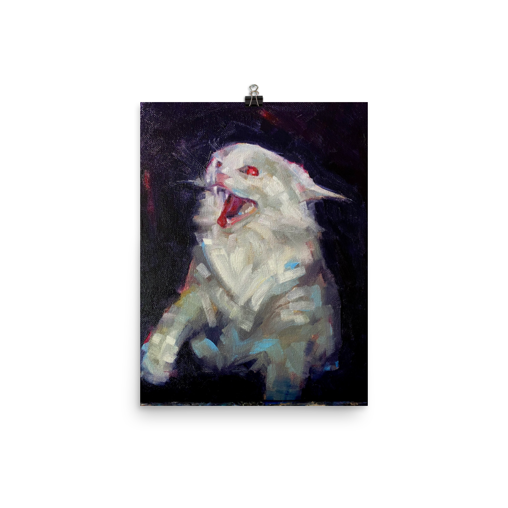 "Kitty N°1" Fine Art Print