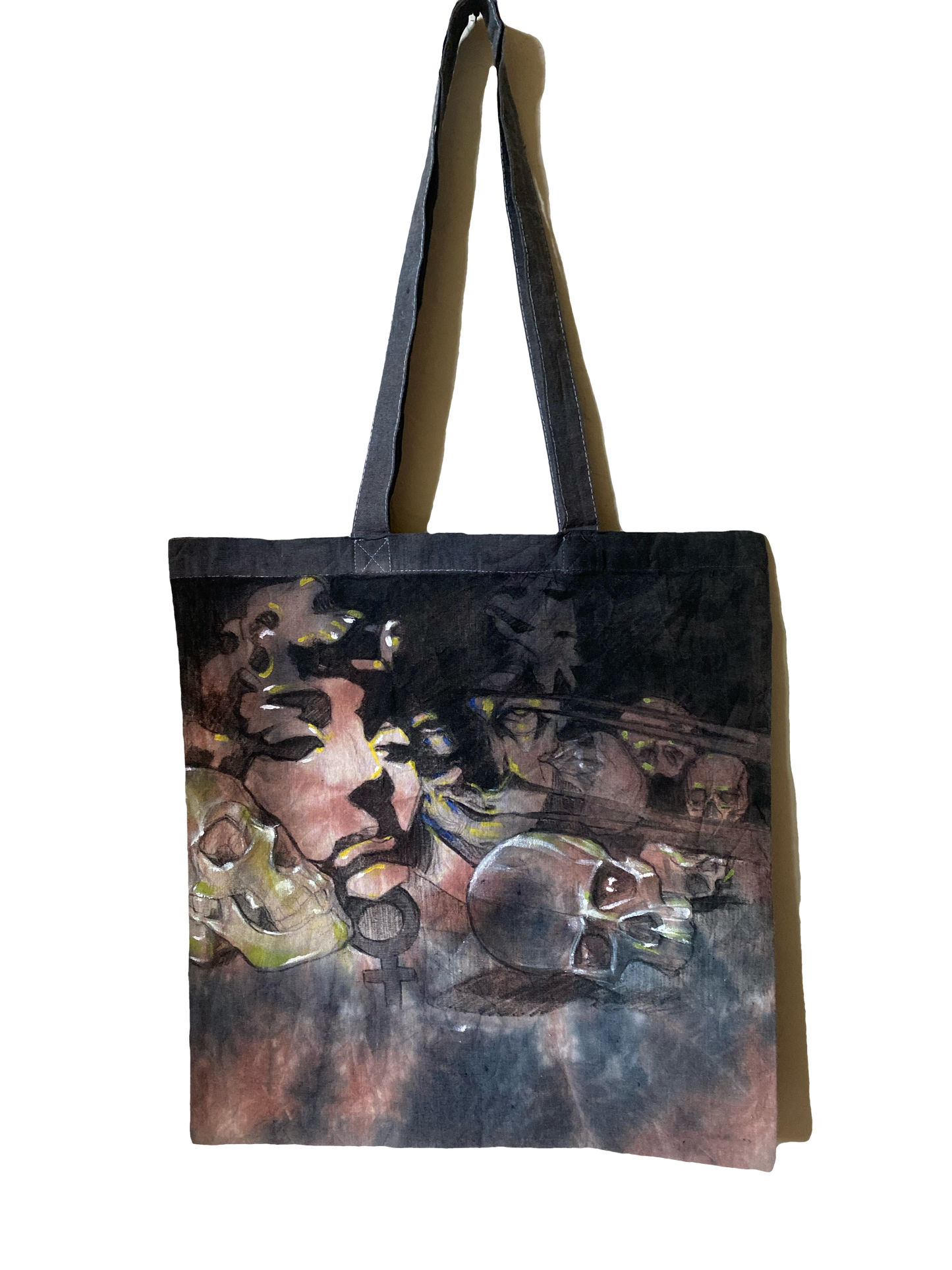 1/1 "Old Gods" Hand-Painted Tote