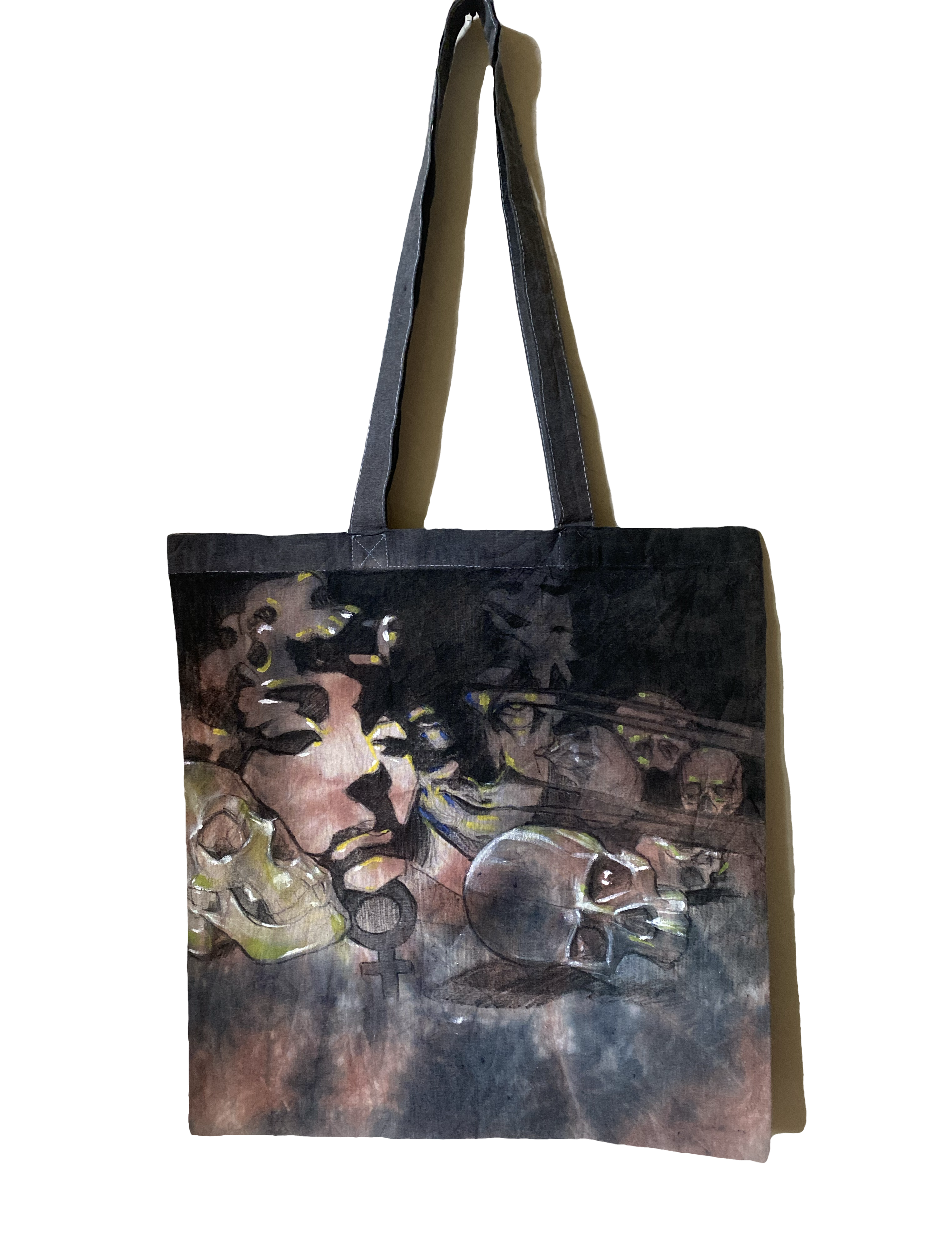 1/1 "Old Gods" Hand-Painted Tote